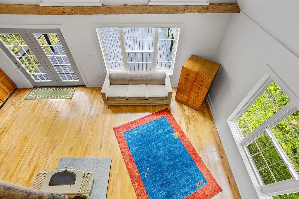 A Charming Cabin on 10 Wooded Acres Along a Babbling Stream