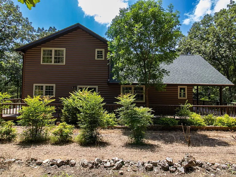 Wraparound-Deck Home on 2.9 Ozark Acres Near Bull Shoals Lake and the White River