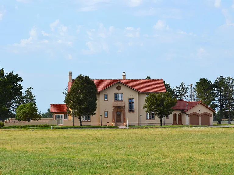 A Mediterranean-Style Landmark on 15 Private Acres
