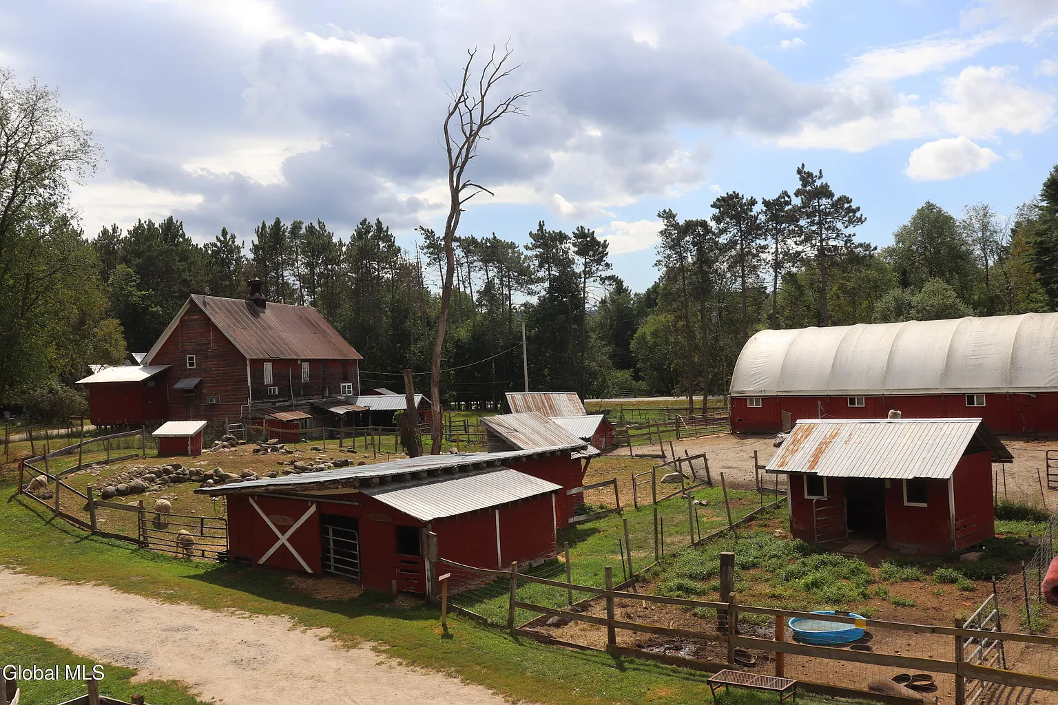Meadowbrook Farm: 54 Acres, a 1903 Barn, and a Former Cheese Factory Near the Adirondacks