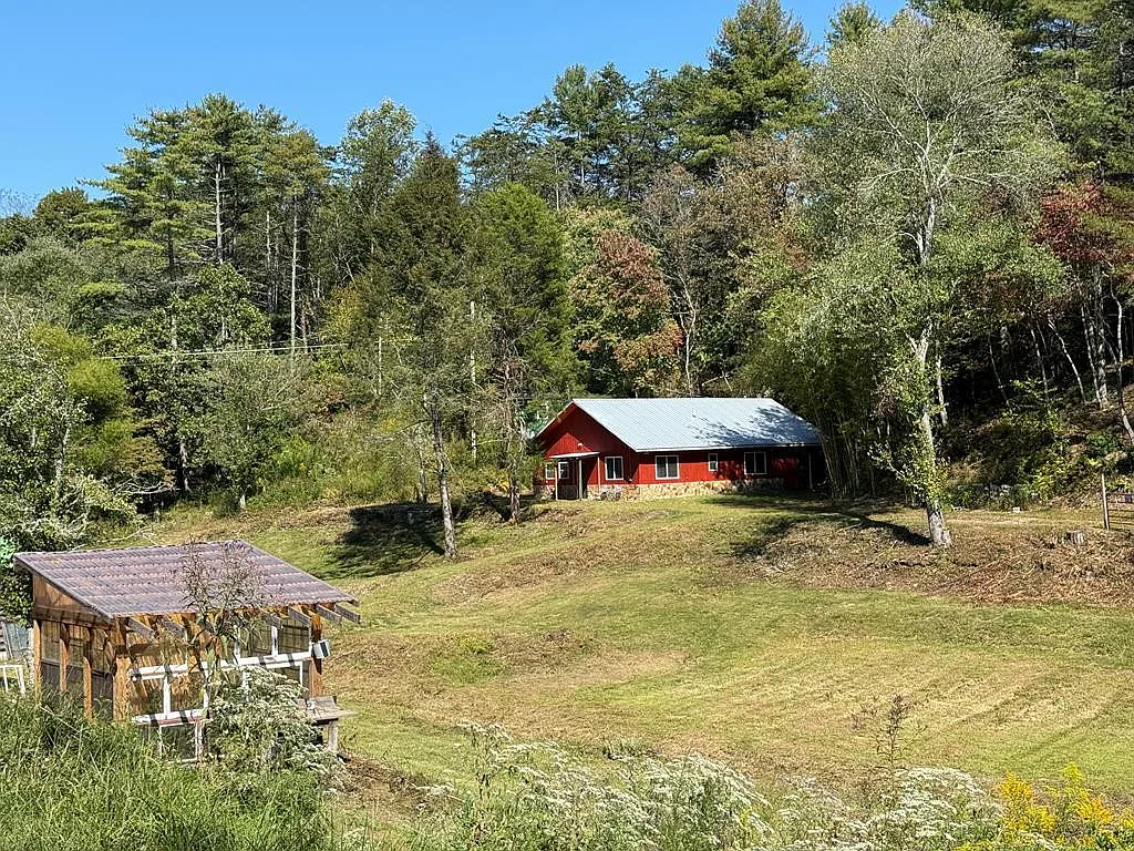 6.92 Acres, Updated Mechanicals, and Two Unfinished Outbuildings in the Nantahala Foothills