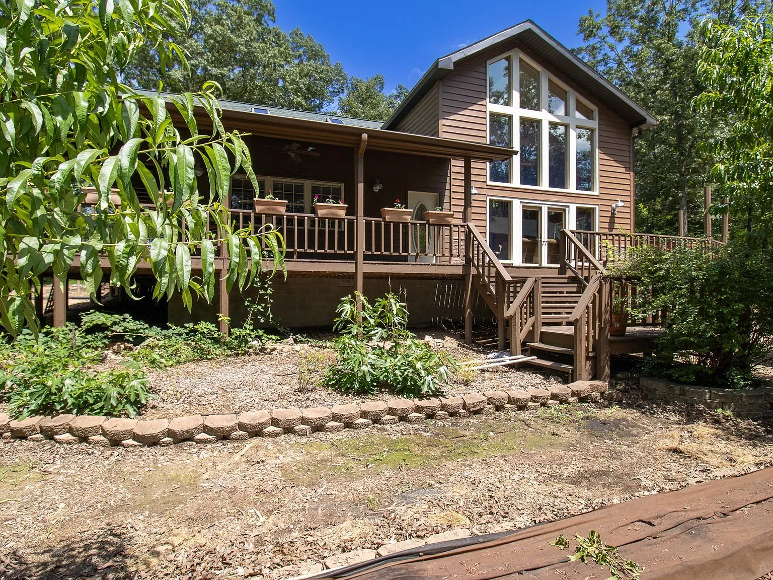 Wraparound-Deck Home on 2.9 Ozark Acres Near Bull Shoals Lake and the White River